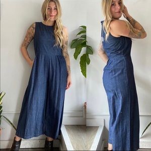Elk recycled denim jumpsuit